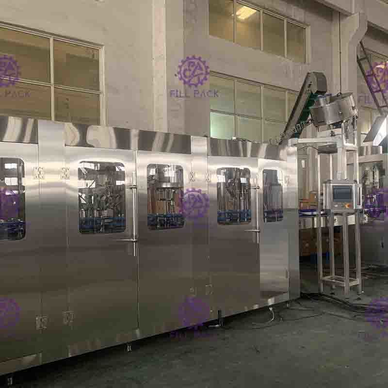 32 - 32 - 10 Máy chiết rót chai có vít nắp nhôm