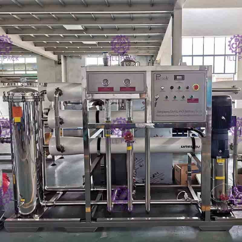 Hệ thống xử lý nước thải bằng tia cực tím Hệ thống xử lý nước Với bồn chứa nước bằng thép không rỉ
