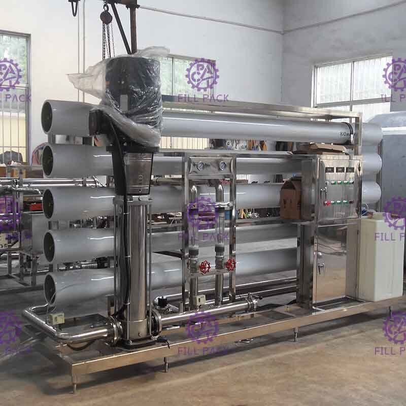 Hệ thống xử lý nước cao cấp / hệ thống lọc nước 12.000 L / H Hệ thống xử lý nước / Hệ thống thẩm thấu ngược Hệ thống nước Ro