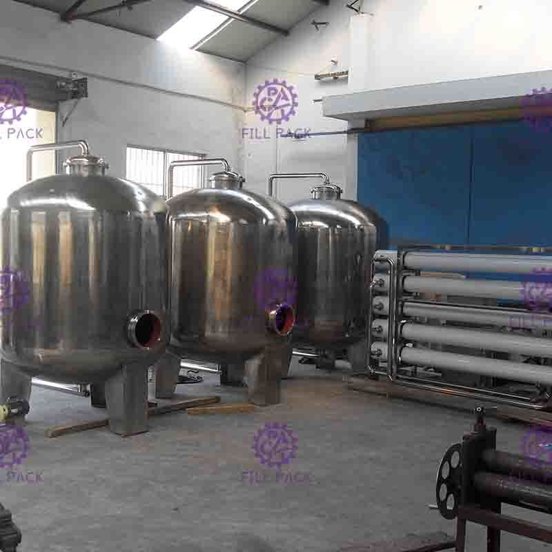 3.15KW điện nước tinh khiết Ro hệ thống thẩm thấu ngược nước lọc 3000 L/H