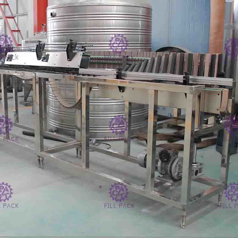 Máy tiệt trùng ngược miệng / nắp chai tự động trong Máy đóng gói chai