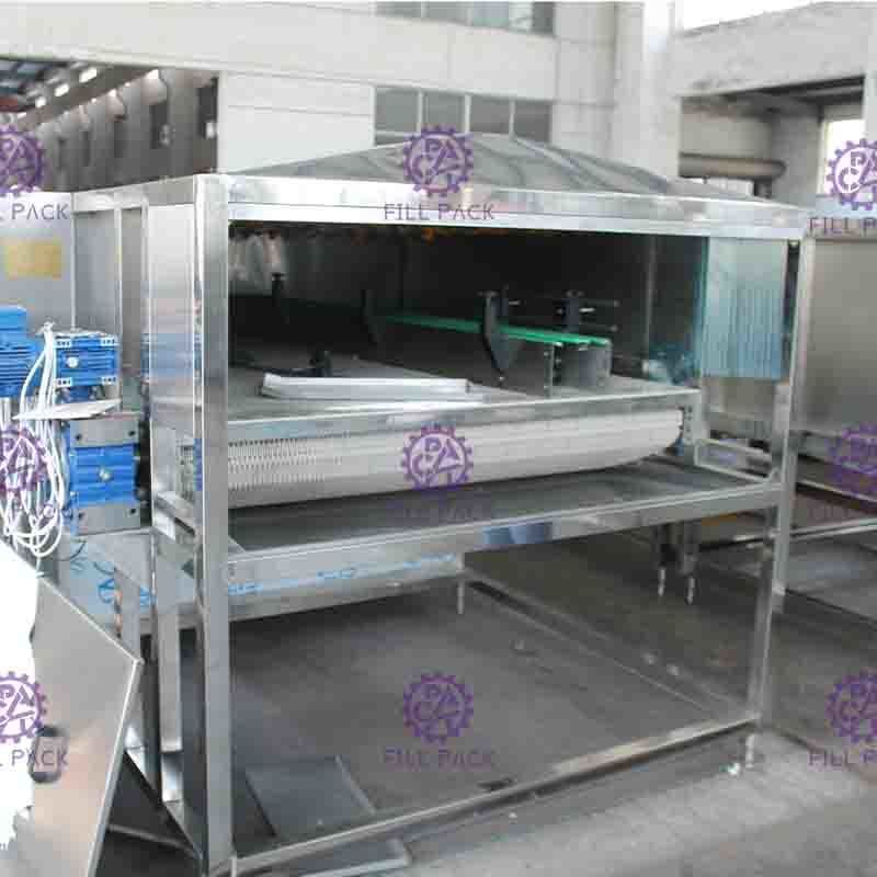 Máy đóng gói chai tự động Máy khử trùng cho dây chuyền sản xuất nước giải khát