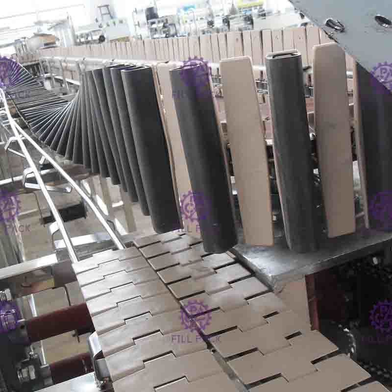 Ngược lại tủ tiệt trùng chai nhựa hệ thống 8000BPH cho dây chuyền sản xuất nước trái cây hương vị