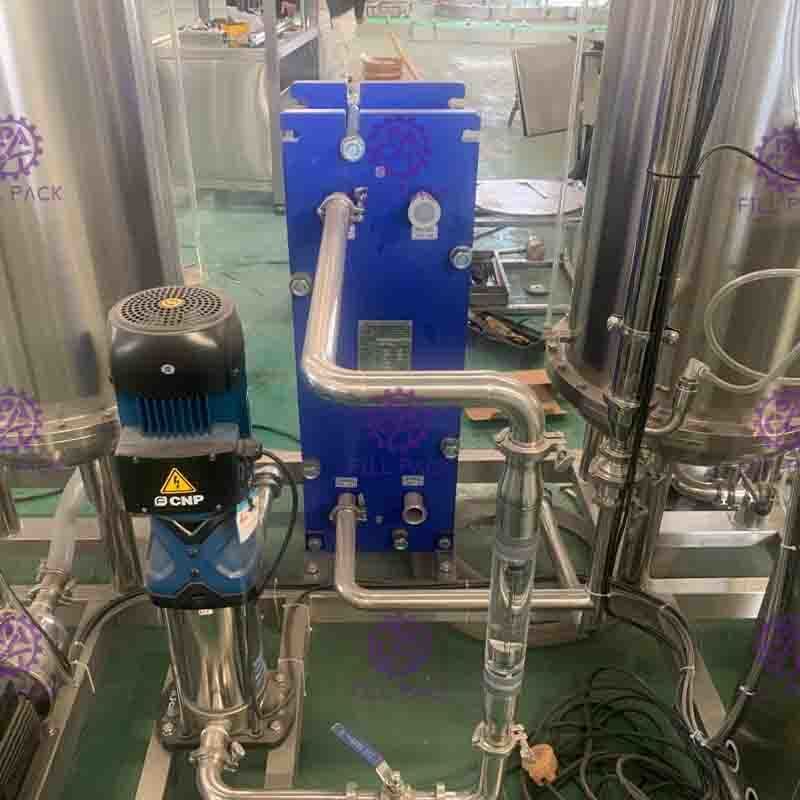 Máy trộn nước uống có ga 3000L Ba bồn Coke Cola cho dây chuyền chế biến nước giải khát