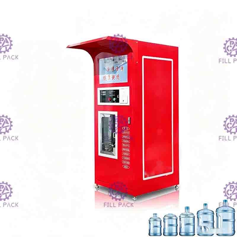 Máy bán chai nước tinh khiết bằng tiền xu và hóa đơn 10L / phút 550W 0,5MPA