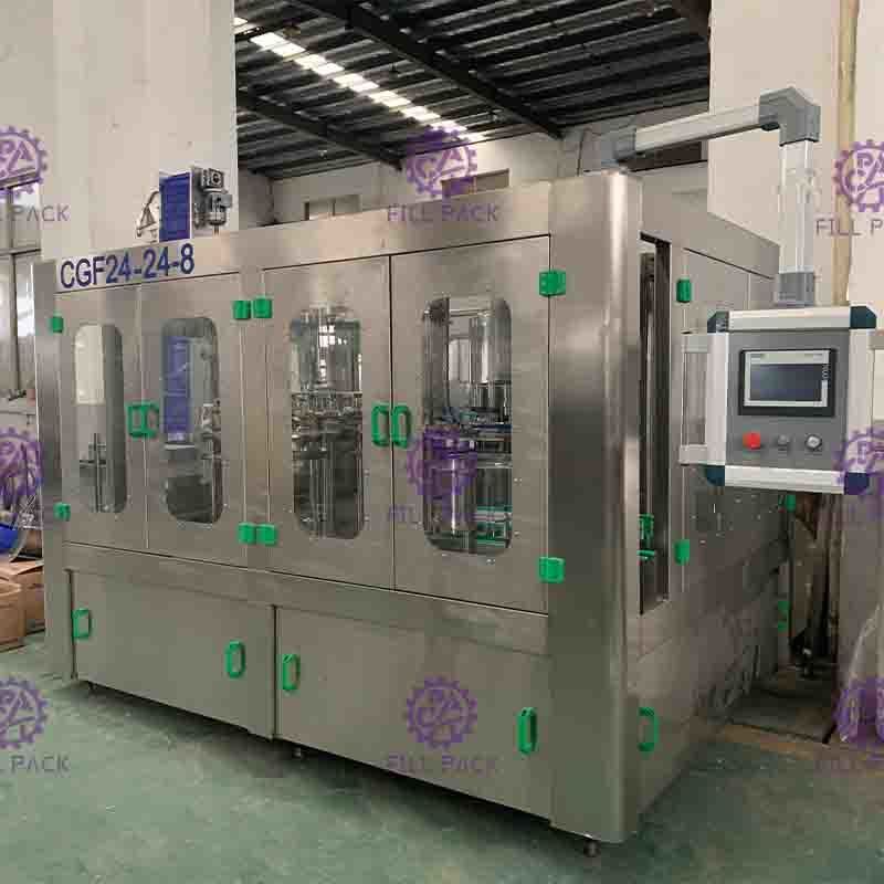 500ml / 1L / 2L Nước uống PET 3 trong 1 Thiết bị chiết rót Monoblock / Nhà máy / Máy / Hệ thống / Dây chuyền