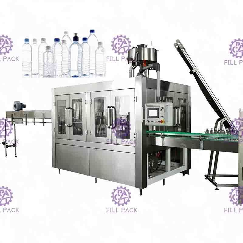 Máy chiết rót nước 3 trong 1 PET tự động 2000ml