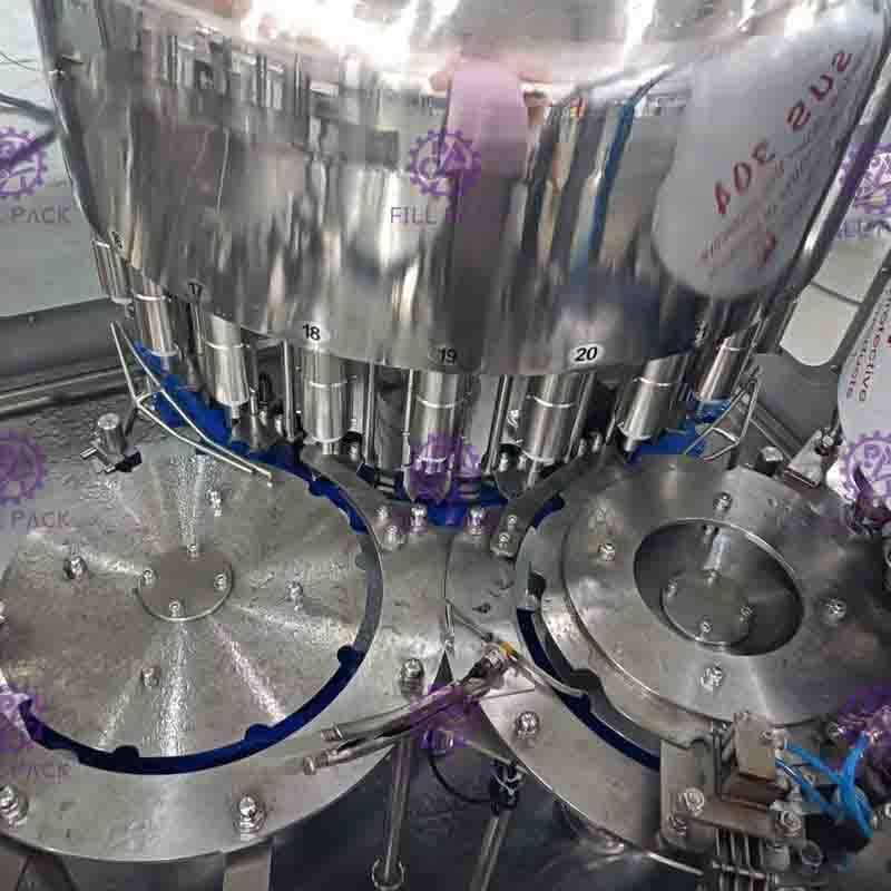 Full Máy chiết tự động Nước khoáng 8000 Chai mỗi Speed Giờ