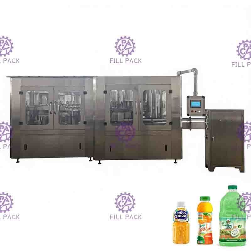 Vô trùng đóng chai nóng máy chiết Inox Rotary Máy chiết