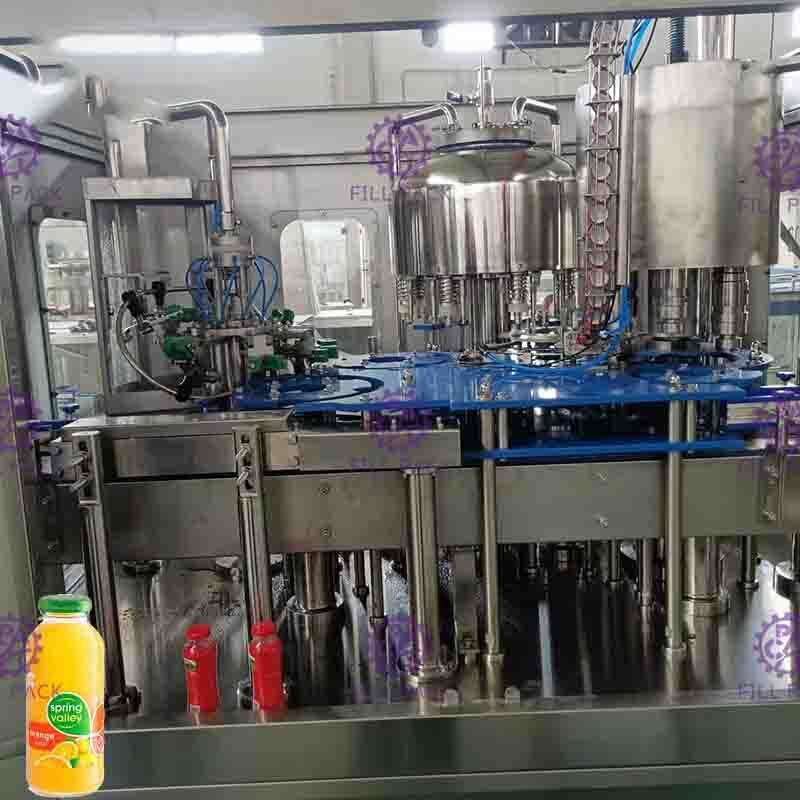 Hệ thống thiết bị đóng chai đồ uống tập trung 8000BPH