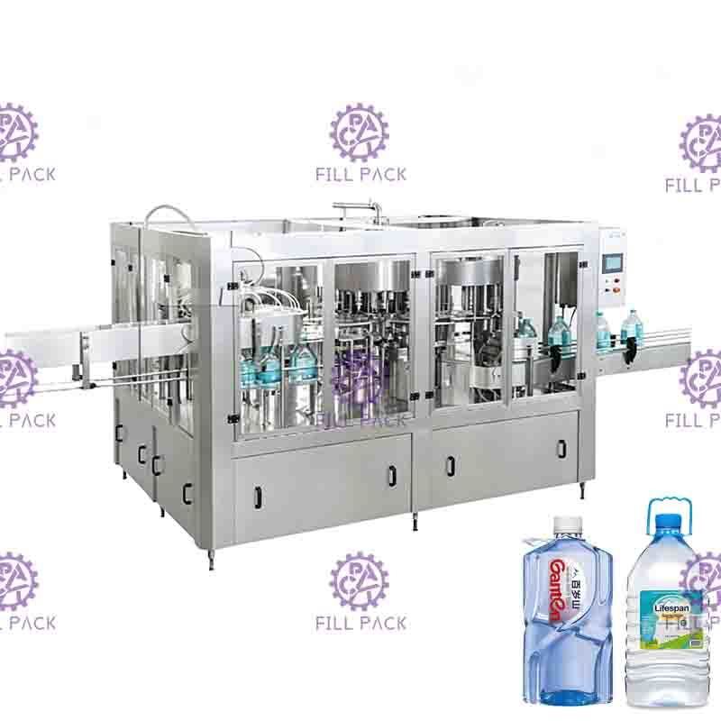Dây chuyền hoàn chỉnh bao gồm Máy chiết rót nước trái cây và dán nhãn đóng gói chế biến trộn