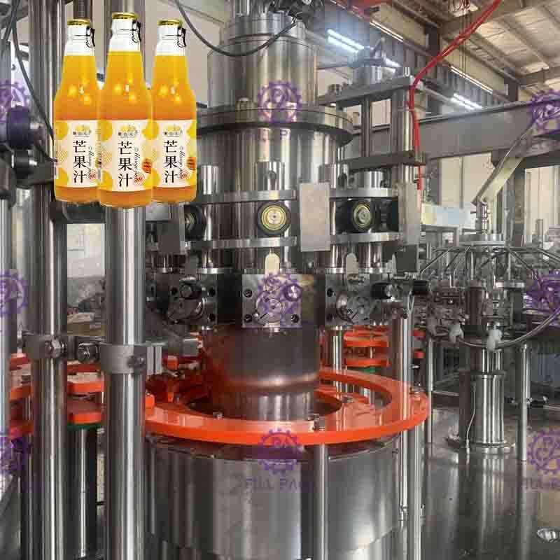 Rotary Máy chiết rót nóng